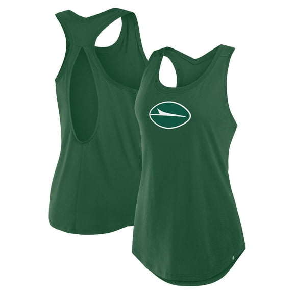 Women's Fanatics Green New York Jets Iron Fan Tank Top