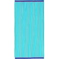 thumbnail image 2 of Kaufman 24 Pack Racing Stripe Velour Beach Towel 32x62, 2 of 5