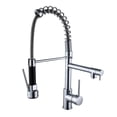 thumbnail image 1 of Sink Mixer Tap 360 Single Hole Kitchen Faucet Pull Out Sprayer Electroplated, 1 of 8