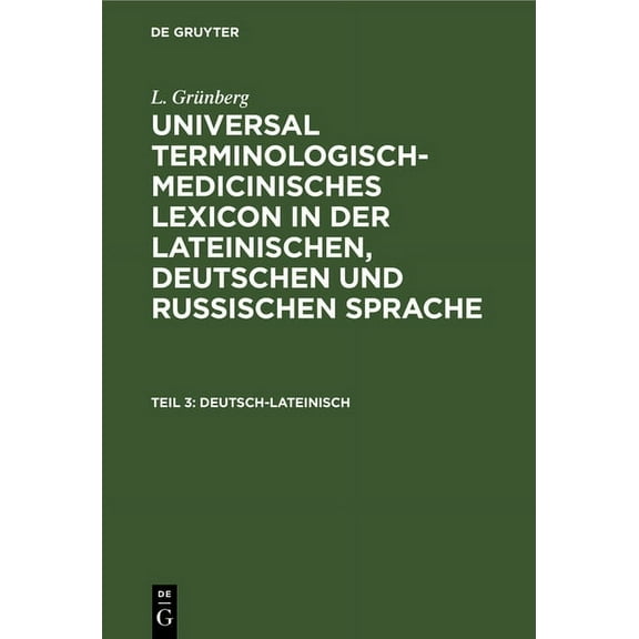 Deutsch-Lateinisch (Hardcover)
