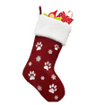 thumbnail image 1 of Adorno navideño de medias a cuadros de búfalo con puños de felpa para decoraciones navideñas para fiestas MFZFUKR CPB-SSW08-1, 1 of 5