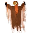 thumbnail image 3 of Calabaza de esqueleto colgante para decoración de Halloween, decoración de Halloween para interiores y exteriores, 3 of 8