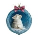 thumbnail image 1 of Ice Crystal Cave Ornaments Winter Forest Animals Ornaments 2D Acrylic Cave Creatures With Snowflake Accents, 1 of 2