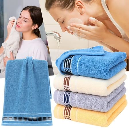 

PhoneSoap 4PC Towel Absorbent Clean And Easy To Clean Cotton Absorbent Soft Suitable For Kitchen Bathroom Living Room As shows