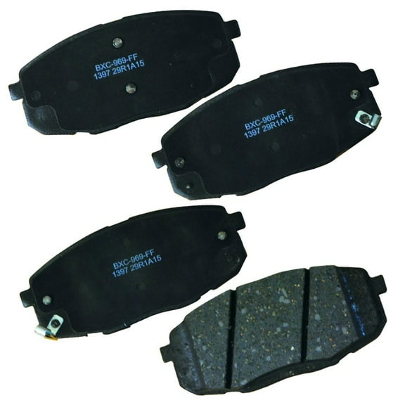 Bendix Brakes Disc Brake Pad Set Fits select: 2014-2016 KIA SOUL, 2010-2011 KIA FORTE