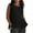 A-Black, variant on Wyobmus Plus Size Linen Tank Tops for Women Sleeveless Crewneck Pleated T-Shirt Summer Lightweight Casual Work Blouse Clothes Loose Fit S-5X B-Orange