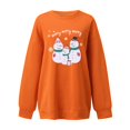 thumbnail image 4 of WILLBEST Sweat à Capuche pour Femmes, T-Shirts Graphiques Décontractés à Manches Longues, Col Rond, Pulls pour Femmes, Sweat à Capuche jolly, 4 of 4