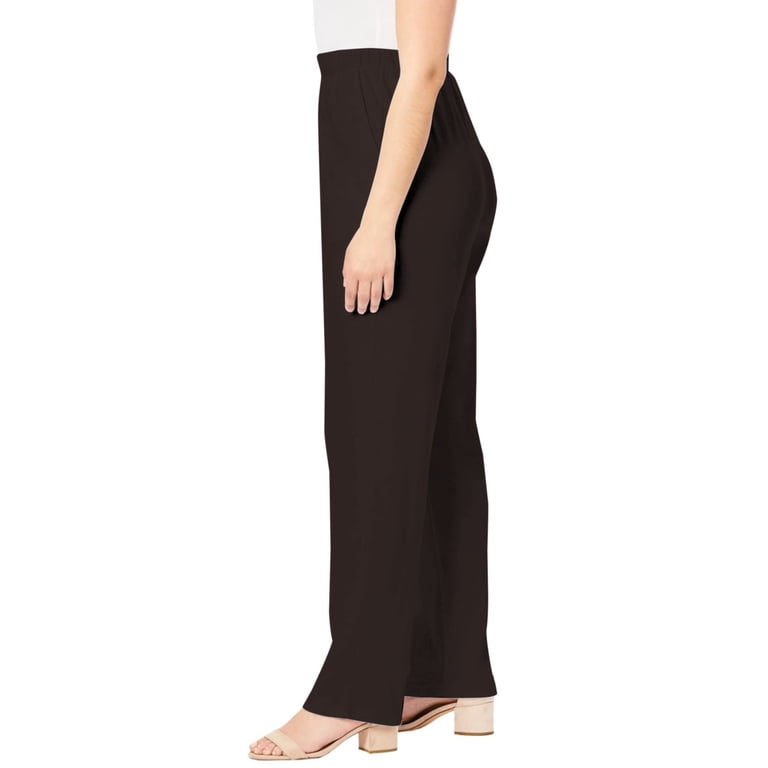 knee length dresses for ladies Jones New York Women's Pull On Compression Pants, Black, Xs