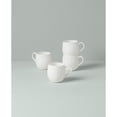thumbnail image 3 of Lenox Wicker Creek White 18 oz White Bone China Mugs (Set of 4), 3 of 4