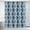 Aegean Blue, variant on Aegean Blue Geometric Shower Curtain, Waterproof Design and Polyester, Quick-Drying, Weighted Hem, Blue Fabric Shower Curtains Set for Bathroom W 72 x H 72, Durable and Washable with 12 Hooks