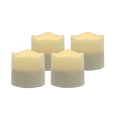 thumbnail image 3 of Set of Four Ivory Flameless Tealight Candle, 3 of 4