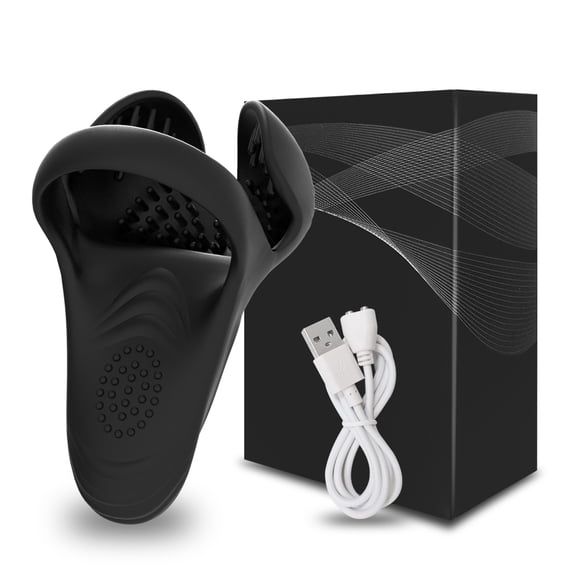 TLUDA Penis Ring for Man Testicle Massager Vibrator Sex Toys for Men