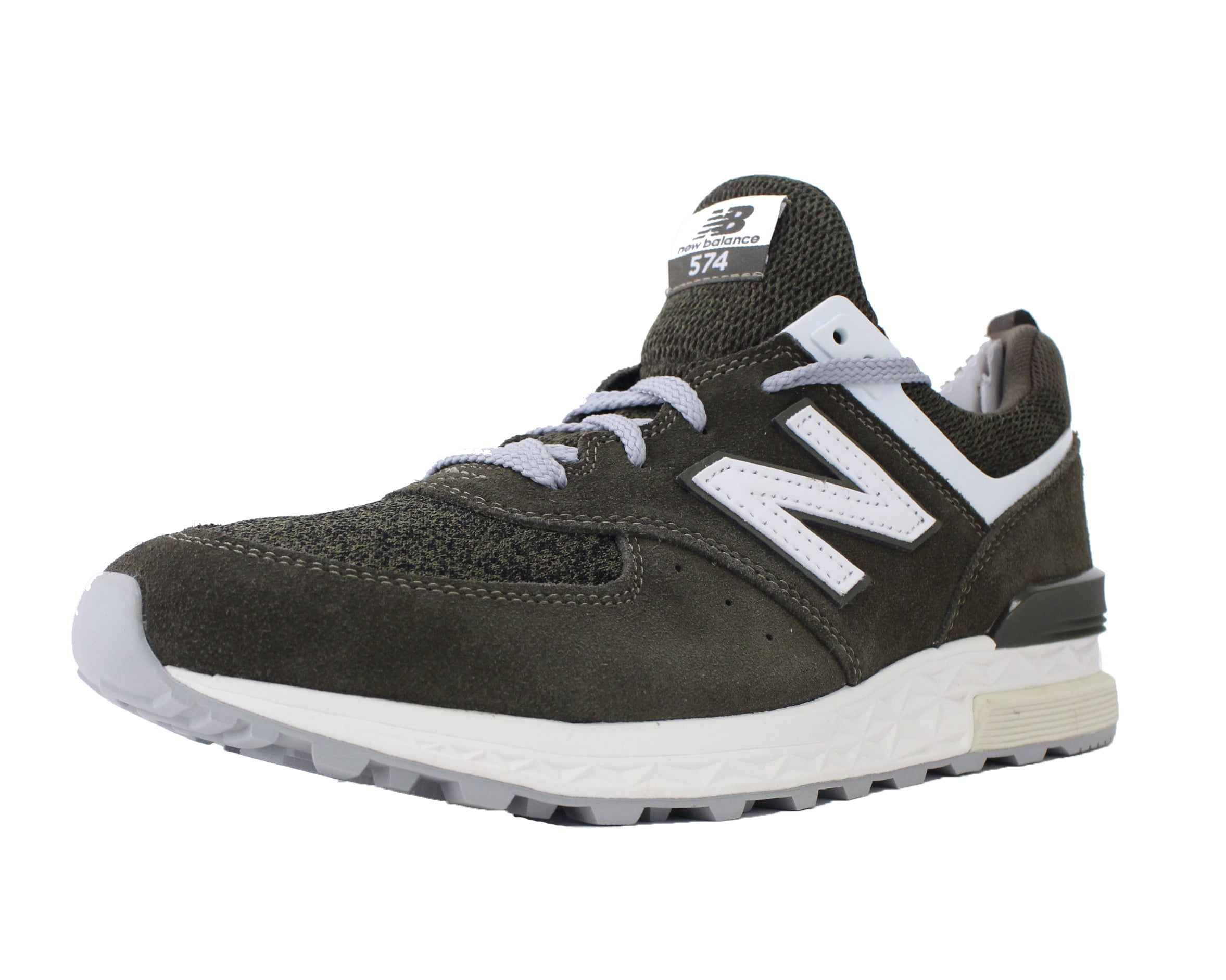 new balance 574 sport olive suede