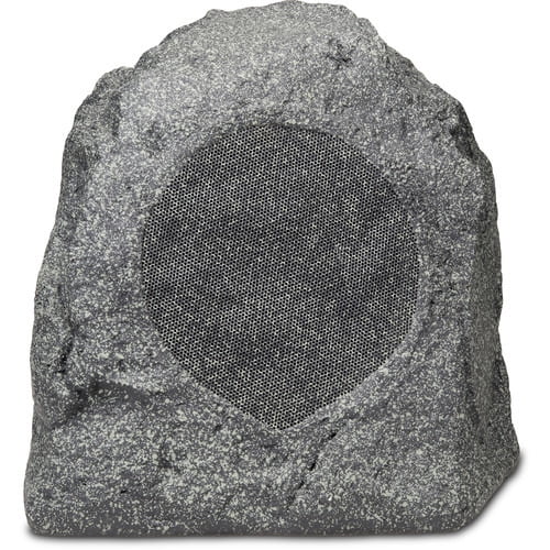 Klipsch PRO-500T-RK 5" Outdoor Rock Speaker, 30W, Granite Finish – Weather-Resistant Landscape Audio for Gardens & Patios