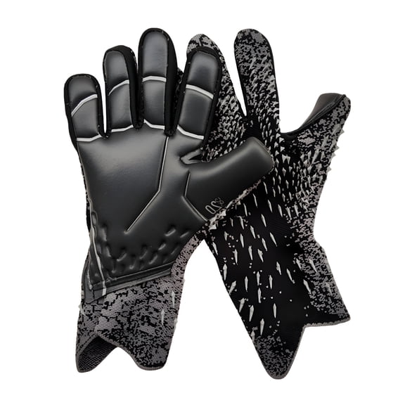 BESTSKY 2026 New 1 Pair Soccer Goalie Gloves Wear-Resistant Impact Resistant Non-Slip Texture Breathable Strong Grip Football Goalkeeper Gloves Goalie Gloves Sports Supplies