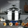 thumbnail image 3 of 18-54cm Cooking Thickeneded Large Capacity Mini Commercial Non-Stick Pan Explosion-Proof Household Pressure Cooker Workmanship 20cm Bottom 4L gas stove, 3 of 6