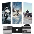 thumbnail image 6 of Uorisanigo ATV Tank Bag Motorcycle Dual Pocket Vintage American Flag ATV Saddle Storage for ATVs/UTV/Snowmobile Polyester Fabric Bag with Water/Drink Pocket, 6 of 7