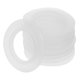 thumbnail image 3 of 20 piezas de junta tórica de repuesto para sello de residuos de lavabo, kit de sello de goma para drenaje de fregadero, adecuado para baño y cocina, color blanco, 3 of 5