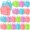 Multicolor, variant on 20 Pack Plastic Baskets with Handles Portable Shower Caddy Storage Baskets Assorted Multicolor Reusable Caddy tote Organizer Bin for Bathroom Dorm Communal Showers Kitchen, 10.6" x 6" x 10"