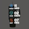 thumbnail image 4 of 1pc 40oz Straw Tumbler, Reusable Vacuum Tumbler With Straw, Insulated Double Wall Stainless Steel Cup Handle And Vacuum Flask, Handy Cup, Teacher Appreciation Gifts, 4 of 5