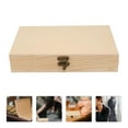 thumbnail image 3 of CNKOO 1Pc Creative Cigar Storage Packing Wooden Box Portable Simple Design Cigar Box, 3 of 10