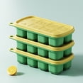 thumbnail image 4 of opvise Ice Cube Mold Food Grade Non-stick Multi-compartment Multipurpose Eco-Friendly Quick Release 8 Grids Ice Cube Maker Tray, 4 of 8