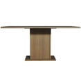 thumbnail image 2 of Mesa de Comedor Rectangular Madesa Tablero de Madera Marrón/Negro 5275, 2 of 5