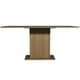 thumbnail image 2 of Mesa de Comedor Rectangular Madesa Tablero de Madera Marrón/Negro 5275, 2 of 5