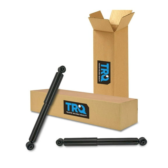 TRQ Rear Suspension Shock Absorber & Kit Pair Set of 2 for Transit Connect SBA50095