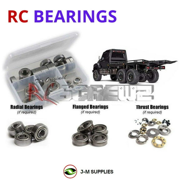 RCScrewZ Metal Shielded Bearings tra110b for Traxxas TRX-6 Ultimate RC Hauler 1/10 (88086-84) | SET