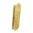 thumbnail image 2 of Brass CAPTAIN Door Knocker Nautical Coastal Home/FL Beach House Front Door Decor, 2 of 2