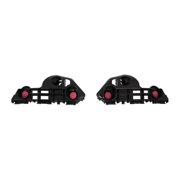 Dcmunx for Toyota for Camry Hybrid LE/Hybrid SE/Hybrid XLE/L/LE/SE/XLE/XSE 2018-2019 Front Bumper Support Spacer Retainer Brackets Left Right Black 55253606210 5253533060