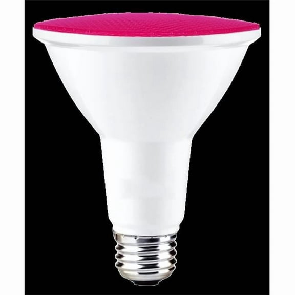 Bulbrite 861910 15W PAR38 Shape Flood Wet Dimmable LED Bulb, Pink