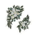 thumbnail image 1 of 2x Wedding Arch Flowers Sunflowers Decor Rustic for Backdrop Door Party white, 1 of 8