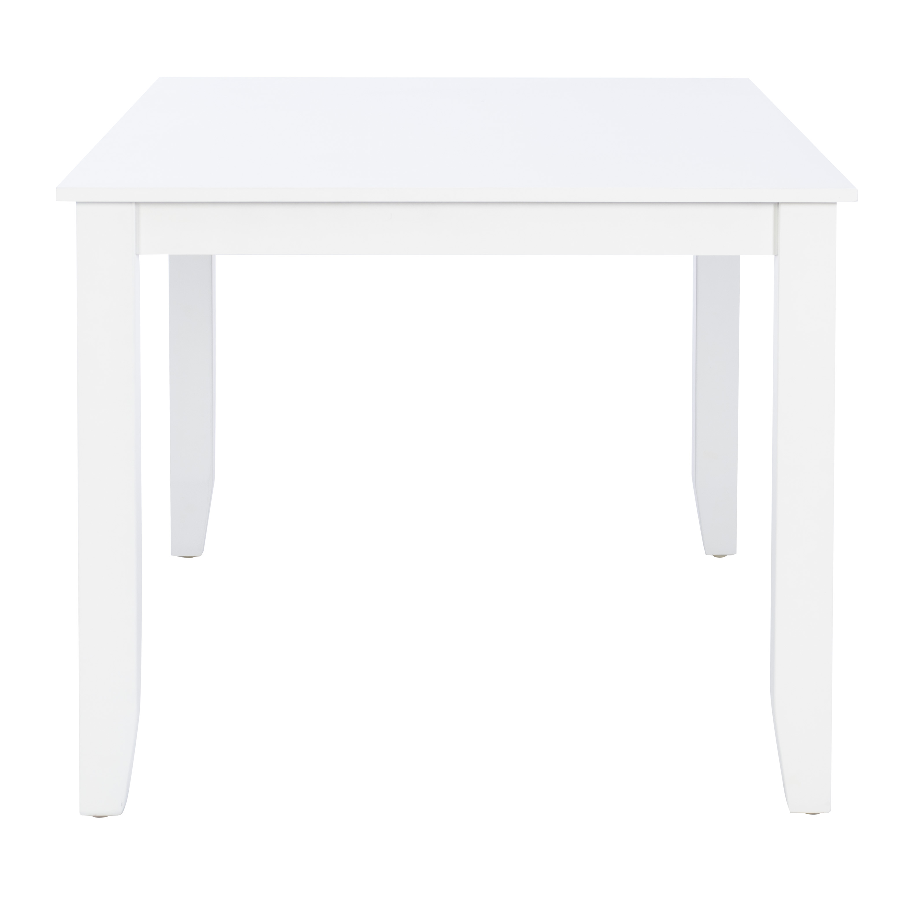 Powell Stacie Rectangle Dining Table, White