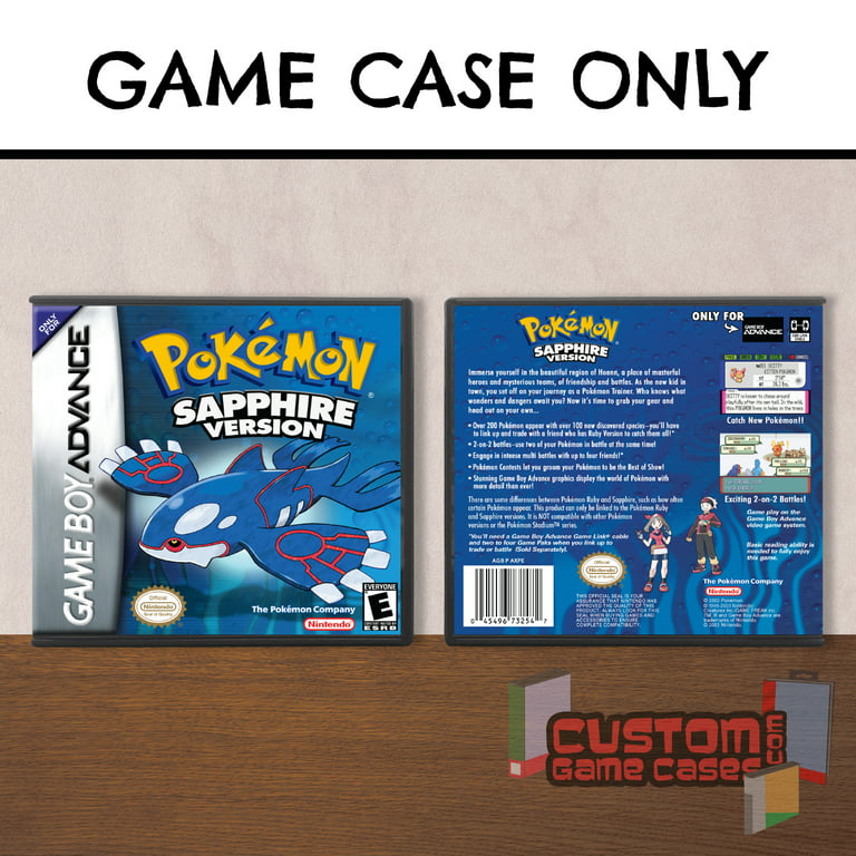 Pokemon™ Sapphire Version - (GBA) Game Boy Advance - Game Case