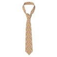 thumbnail image 2 of Gaeub Excavator (2) Men's Classic Woven Jacquard Necktie Perfect for Weddings & Parties, 2 of 7