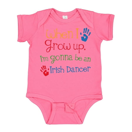 

Inktastic Irish Dancer Future Gift Baby Boy or Baby Girl Bodysuit