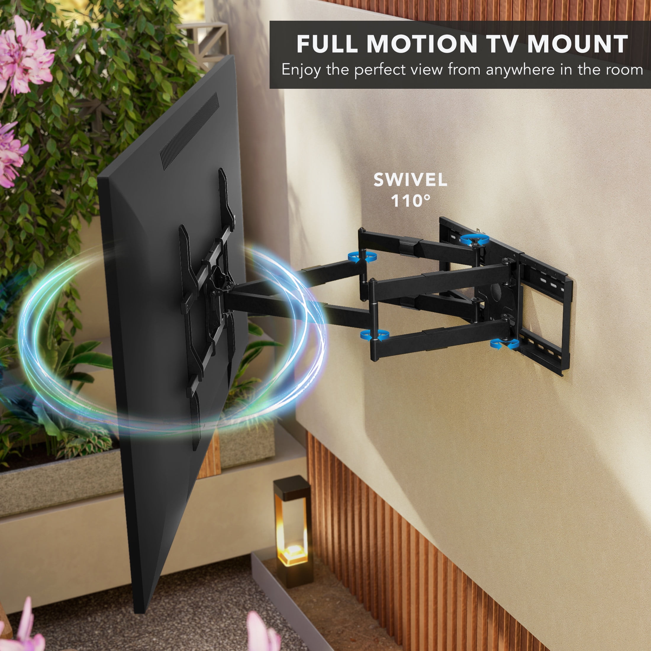 The Beast Full Motion Weatherproof TV Wall Mount