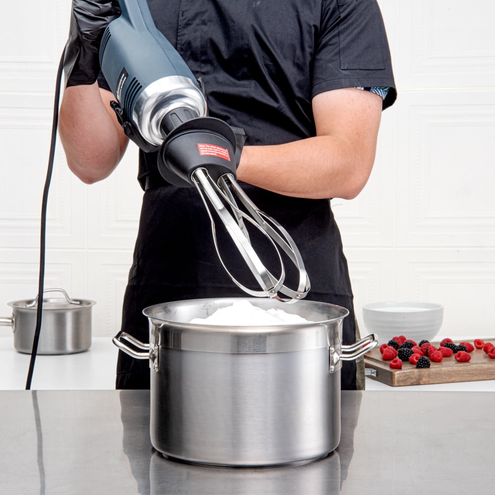 Restaurantware-ATTACHMENT ONLY: Hi Tek 10 Inch Immersion Blender Whisk, 1 Dishwashable Blending Whisk - Blender Sold Separately, Durable, Stainless Steel Whisk Blender Attachment
