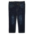 thumbnail image 1 of KIDSCOOL SPACE Baby Girls Boys Jeans,Elastic Band Inside Ripped Stretchy Soft Thin Summer Denim Slim Pants, 1 of 5