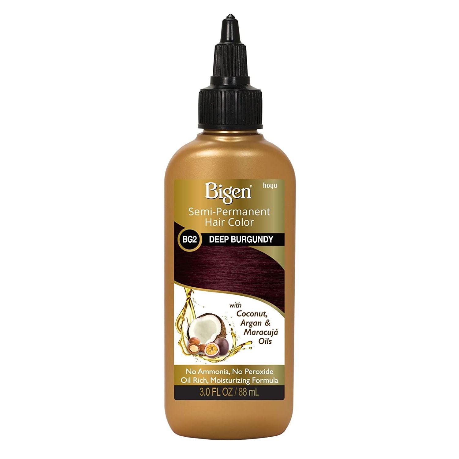 Bigen Semi Permanent Hair Color Deep Burgundy Bigen Semi Permanent Hair Color Deep Burgundy