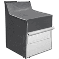 thumbnail image 3 of New Arrivals Washing Machine Cover for Top Load Machine,Washers Dryers with Zipper Thickened Fabric, 3 of 6