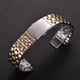 thumbnail image 2 of Accesorios de correa de reloj acero inoxidable 202 material chapa de acero correa cinco cuentas 18 20 22 mm piezas de correa, 2 of 4