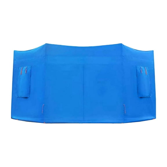 XLWLLNJ Trampoline Tent Straight Pole Round Trampoline Top Cover Waterproof Sunshade for 2.44m