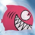 thumbnail image 4 of Silicone Kids Swimming Cap with Fun Shark Design for Water Protection and Comfort, 4 of 8