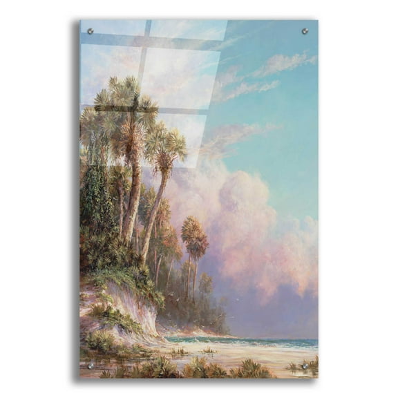 Epic Art 'Casperson Bluff' by Art Fronckowiak, Acrylic Glass Wall Art, 24"x36"