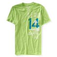 thumbnail image 1 of Camiseta gráfica Aeropostale Laguna para hombre verde pequeña, 1 of 2