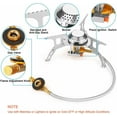 thumbnail image 4 of YouLoveIt Portable Gas Stove Burner Natural Gas Camping Stove Camping Stove Adapter and Carrying Case Portable Burner for Outdoor Cooking, 4 of 5