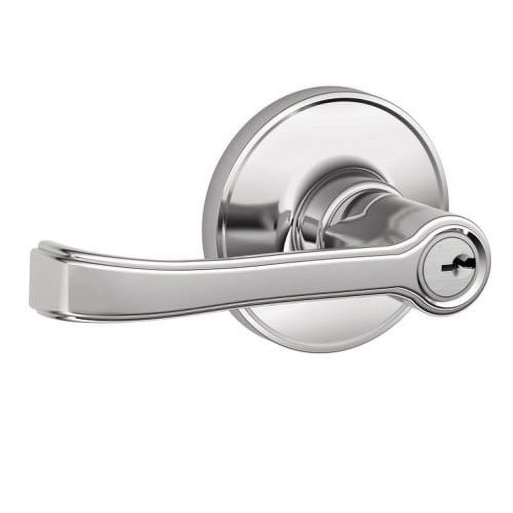 Schlage J54TOR619 Torino Single Cylinder Keyed Entry Door Lever